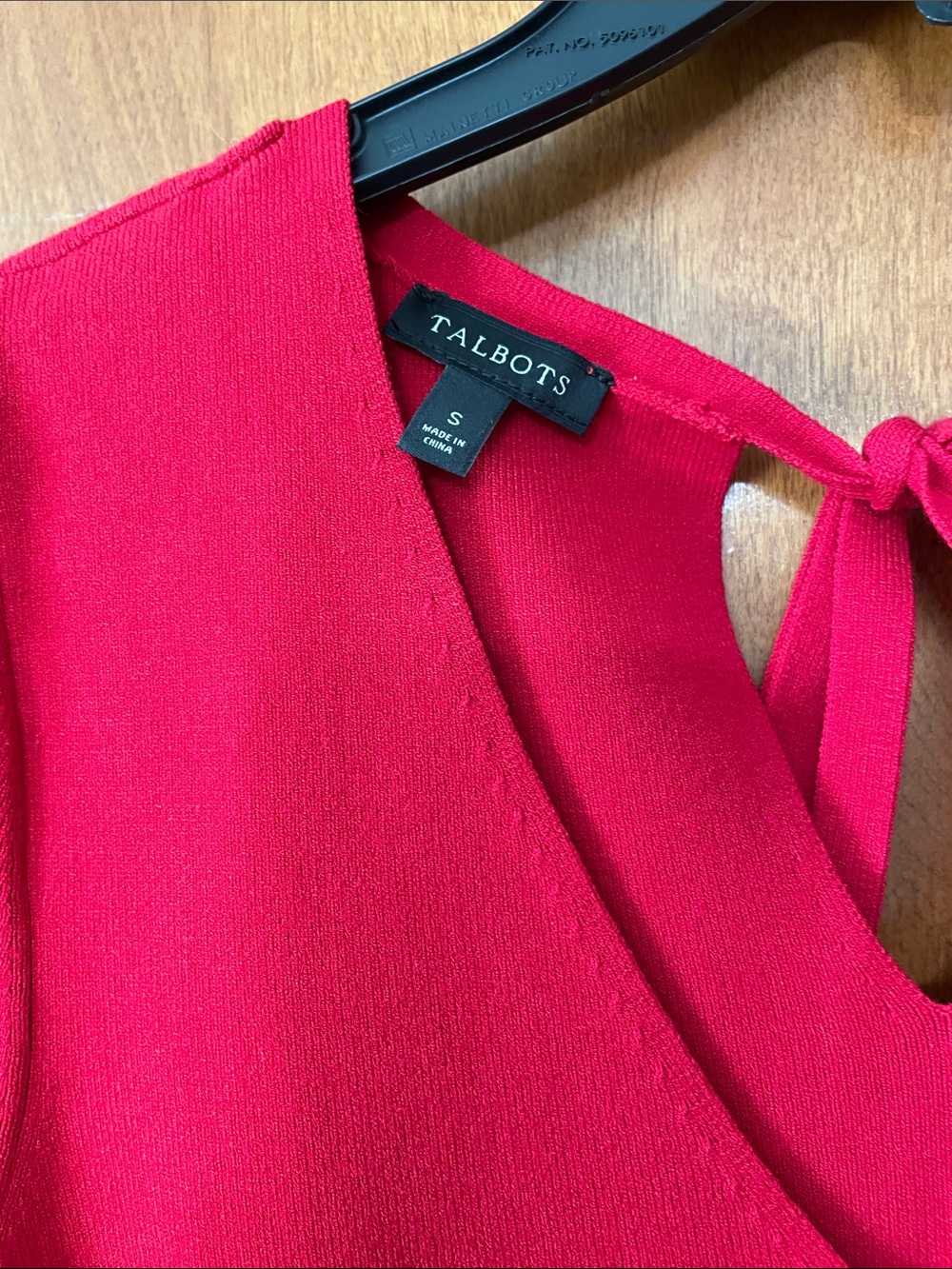 Talbots Red Dress - Picture 3 of 3